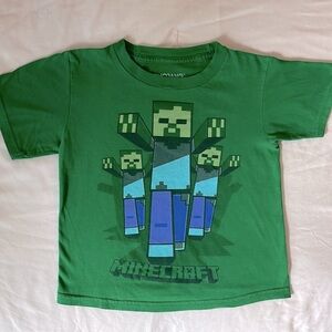 3/$15🌟 Boys Minecraft Shirt Size XS